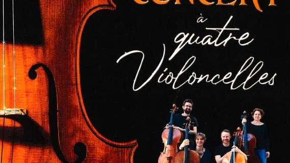 Concert à quatre violoncelles