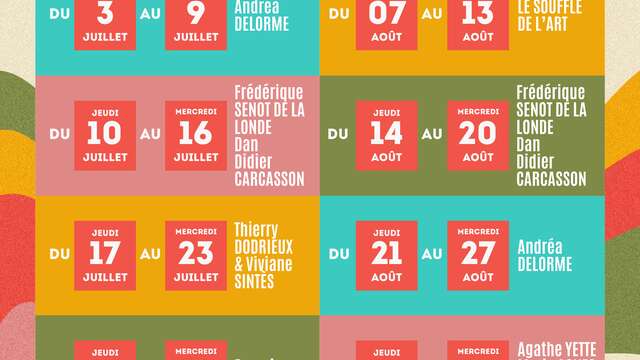 Festival d'été 2025-Les Expositions 2025 : l'Art au cœur de l'un des Plus Beaux Villages de France