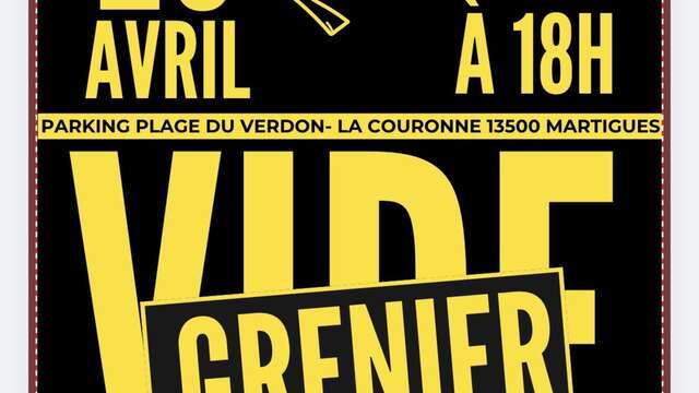 Garage sale of La Couronne Festivities Committee