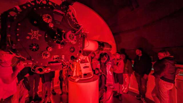 Visite de l'observatoire Planète Mars