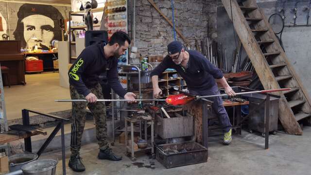 Fernando and Yoann Agostinho - Glass blowers