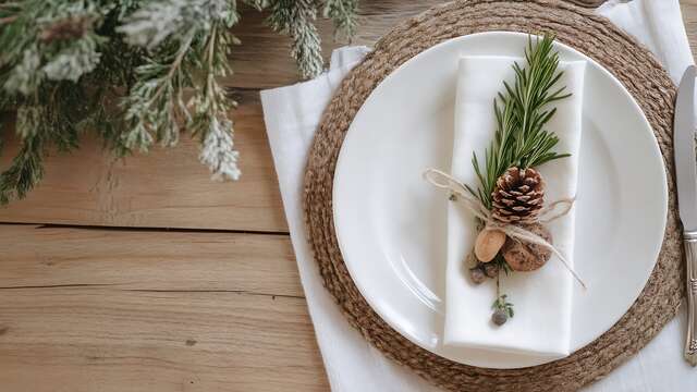 - COMPLET - Créa'telier de Noël : dessons la table !