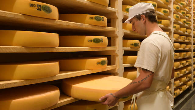 La Fruitière du Valromey - Production de Comté