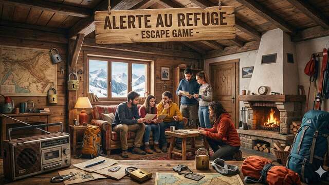Escape Game : Alerte au refuge - spécial adolescent