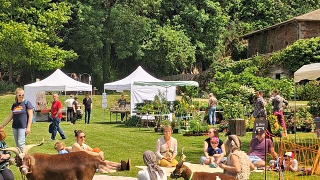 Week-end d'ouverture / Le jardin fait son marché