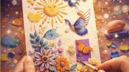 Atelier bien-être créatif "Créer sa carte de guidance & d’intention"