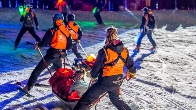 Descente aux flambeaux d'Orcières-Merlette