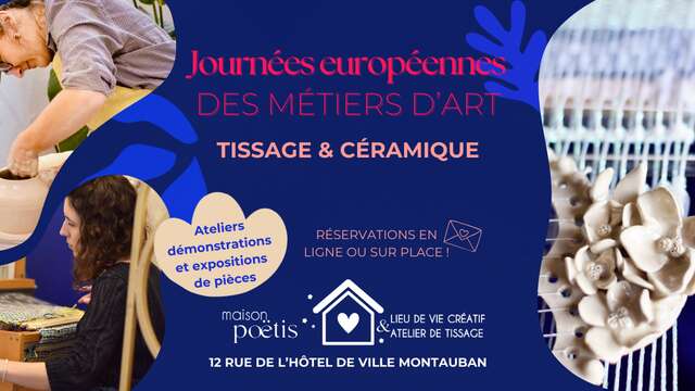European Artistic Crafts Days | Weaving and Ceramics