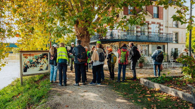 Randonnée culturelle de Chatou à Croissy-sur-Seine "Sur les pas des Impressionnistes "