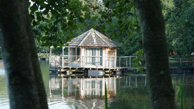 Water lilies floating hut - DDLD