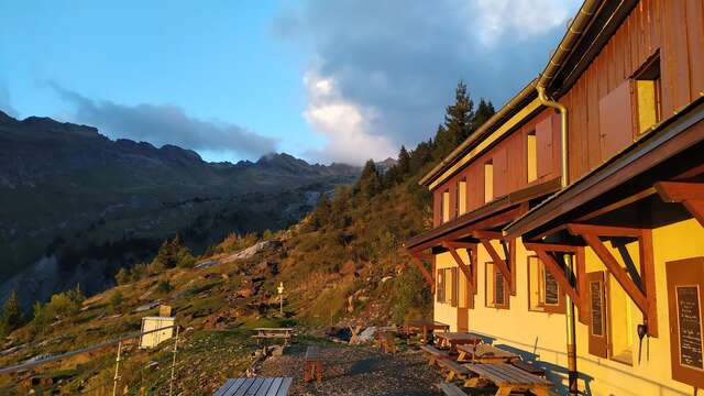Winteropvang in de Folly-schuilplaats