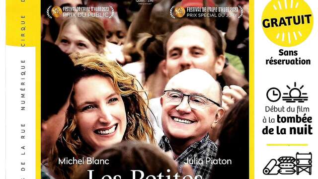 Open-air cinema - Les Petites Victoires