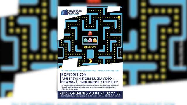 Exposition : "Une brève histoire du jeu vidéo : de Pong à l’intelligence artificielle"