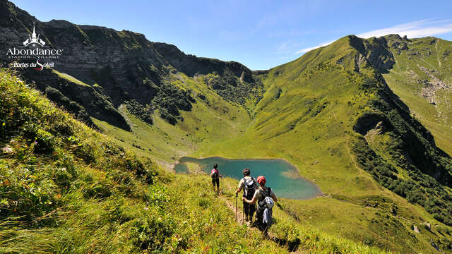 Montée au lac de Tavaneuse