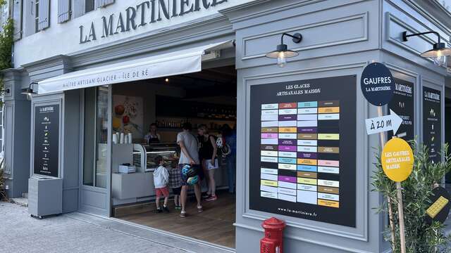 La Martinière Glacier à La Flotte Vente à emporter