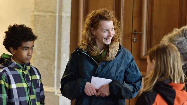 Family game, chasse au trésor à l'abbaye