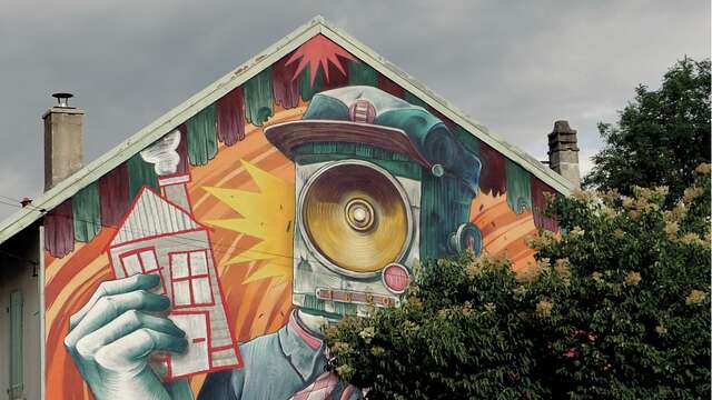 La fresque des cheminots - Street art