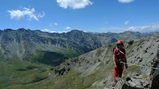 Grande voie dans le Queyras