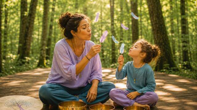 Relaxation parent-enfant