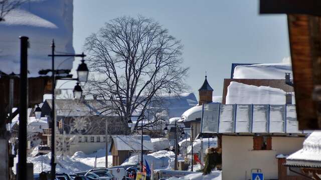 Snowshoe itinerary : From village to village: Crest-Voland / Le Cernix