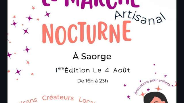 Night-time craft market