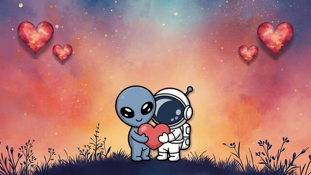 Saint-Valentin sous les étoiles !