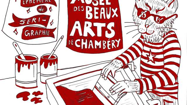 Atelier : Affiches en sérigraphie avec Lucy Watts