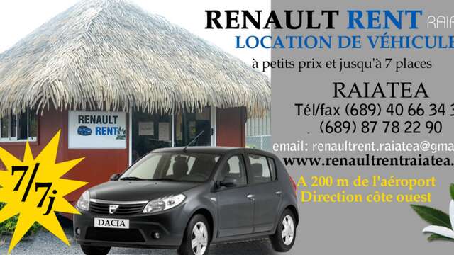 Renault Rent Raiatea