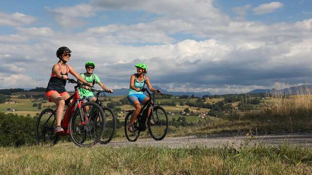 MTB trail n° 6 - Lake Paladru, short ride