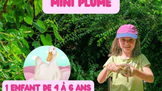 Stage animalier enfant "Mini plume"