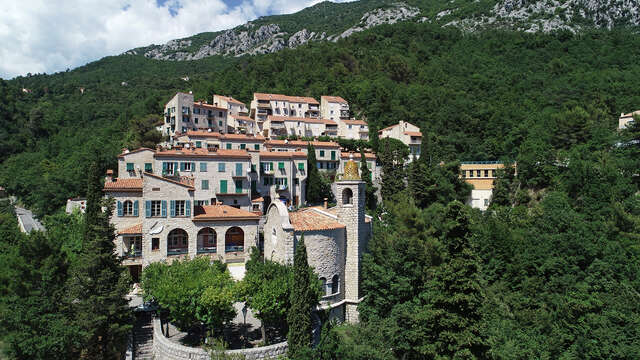 Climbing site of Castillon