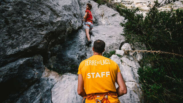 Terre des Lacs - Escalade