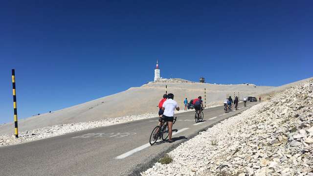 A - Ascent of Mont-Ventoux from Bédoin