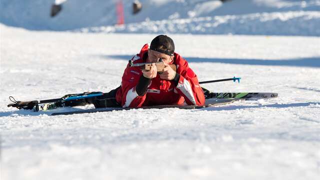 Cours de Biathlon à Agy