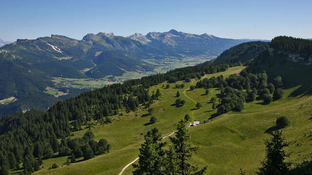 Rando, Balcon sur les Alpes