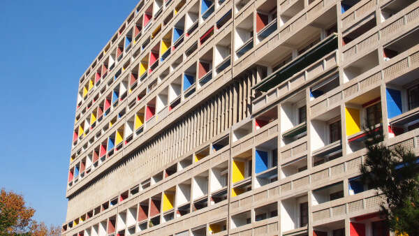 La Cité radieuse - Le Corbusier