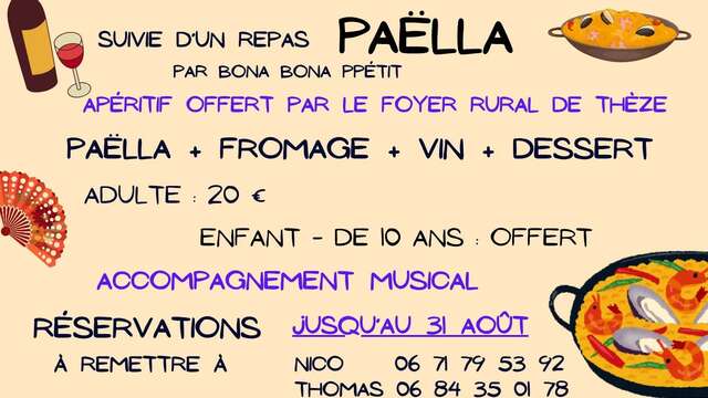 Soirée repas-pétanque