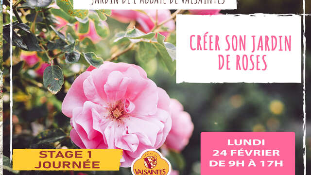 Stage 1 journée : Créer son jardin de roses