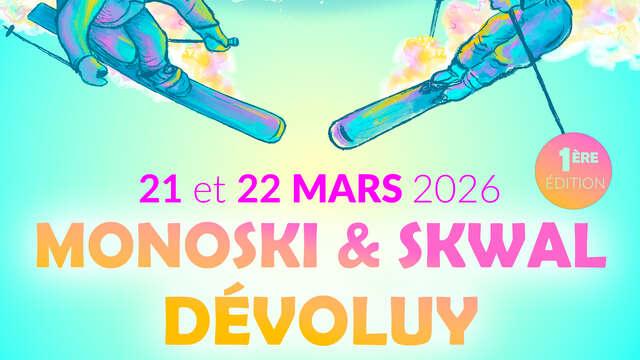 Le monoski Skwal Dévoluy