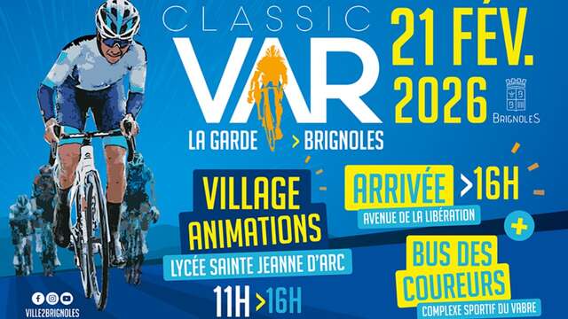 Arrivée Course cycliste Classic Var
