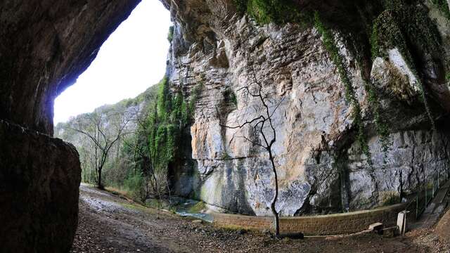 Grotte et reculée de Corveissiat, ENS de l'Ain
