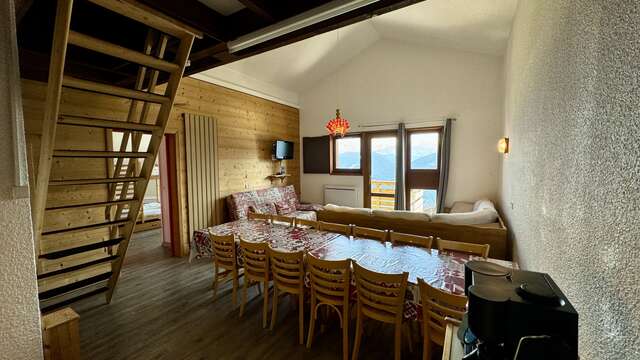 Trois pièces 12 personnes (Mont Blanc)