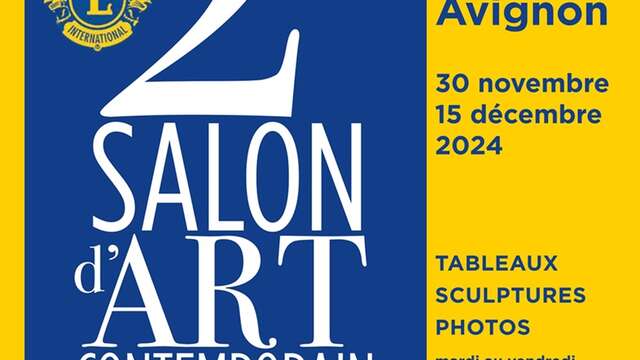 2e salon d'art contemporain du Lions Club International