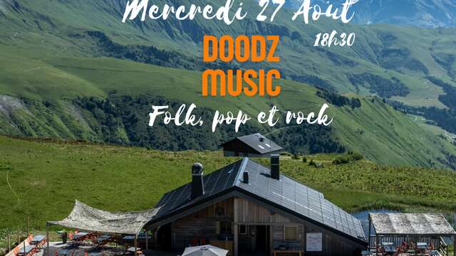 Concert au Patafan : Doodz music - Folk, pop et rock