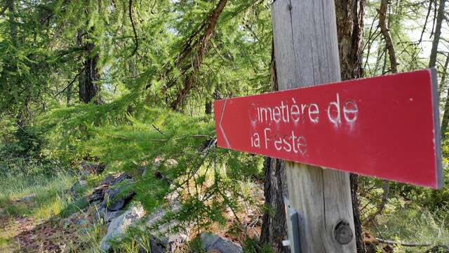 The Lariey cemetery, also known as the Plague Cemetery