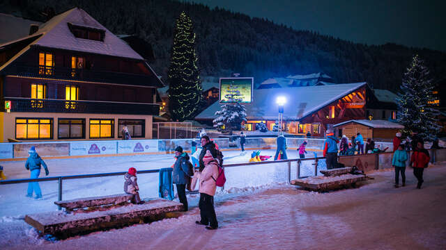 Indiana'Ventures -Patinoire en plein air