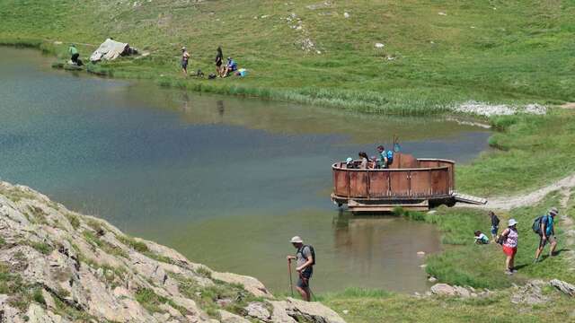 Rdv avec le Parc national des Ecrins : grand lac des Estaris