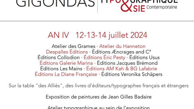 Festival Typoésie - jour 1