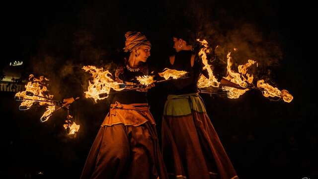 Asrâr-Spectacle de feu et pyrotechnie