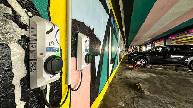 Borne de recharge - Parking 2KM3